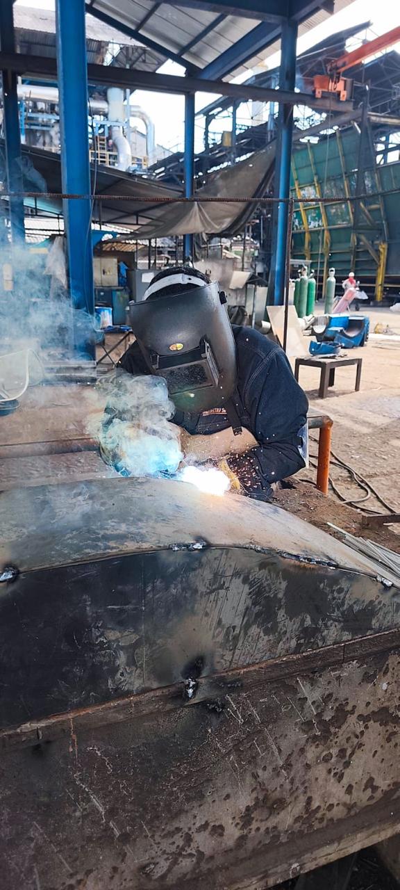 Soldadura especializada de tanque